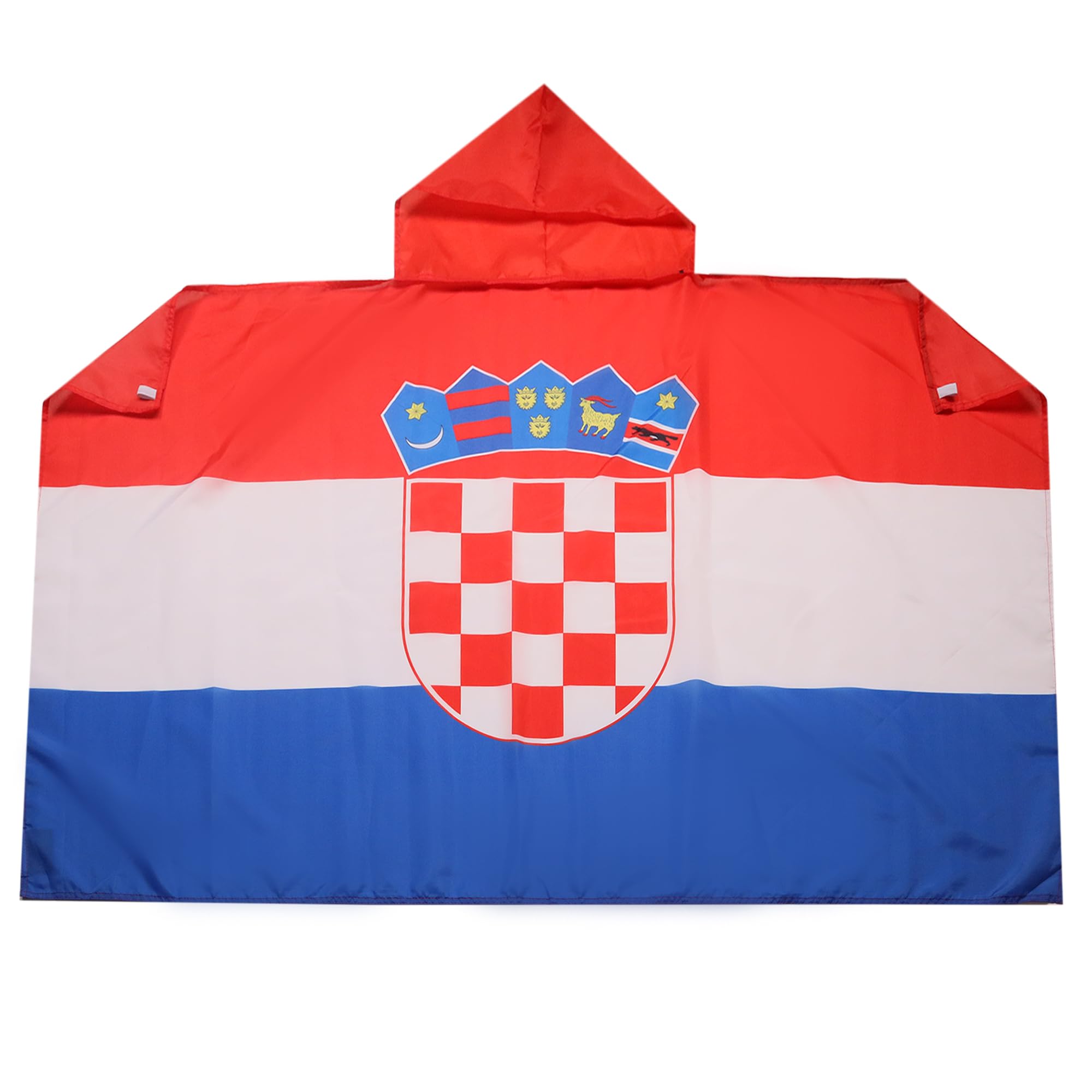 AZ FLAG - Croatia Body Flag - 3x5 Ft - Croatian Cap Flag - 100% Polyester with Inegrated Sleeves and Hood - Vivid Colors - 3' x 5' Feet - 150x90 Cm