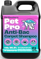Dirtbusters Pet Pro Antibacterial Carpet Cleaner Solution 5L Wool Safe