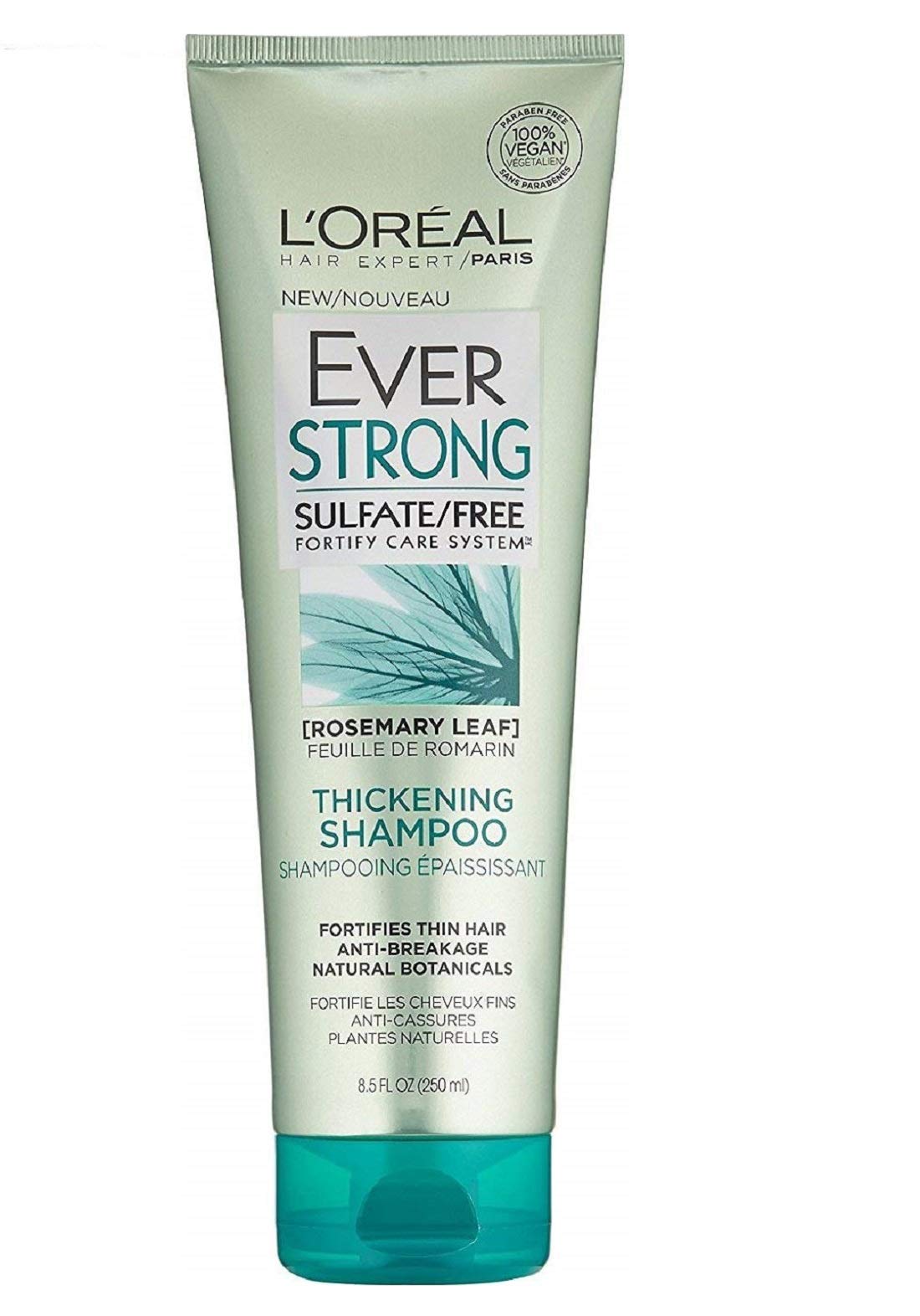Photo 1 of L'Oreal Paris EverStrong Thickening Shampoo 8.5 oz (Pack of 2)