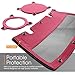 rooCASE Protective Case for Bose Revolve+ - Premium Vegan Leather Cover Sleeve Skin for Bose SoundLink Revolve Plus, Magenta (NOT Compatible with Revolve)