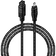 Yeworth 6FT Firewire High Speed IEEE 1394 Firewire 800 to Firewire 400 Cable, 1394B 800-400 IEEE 9 Pin Male to 4 Pin Male Cable for MacBook Pro, Mac Mini, iMac PC, Digital Cameras, SLR