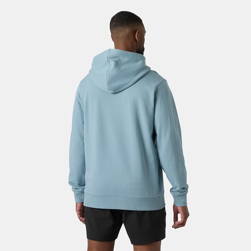 Herren Hh Logo Hoodie, Windiges Blau, S