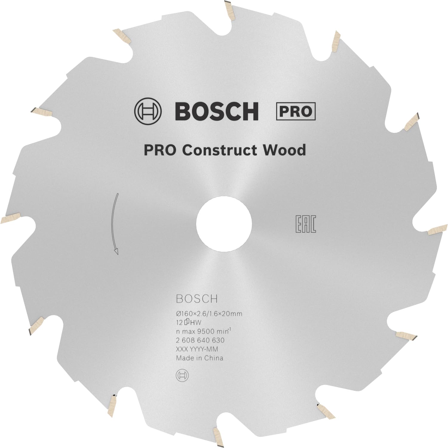 Bosch 2608640630 Construct Wood Circular Saw Blade