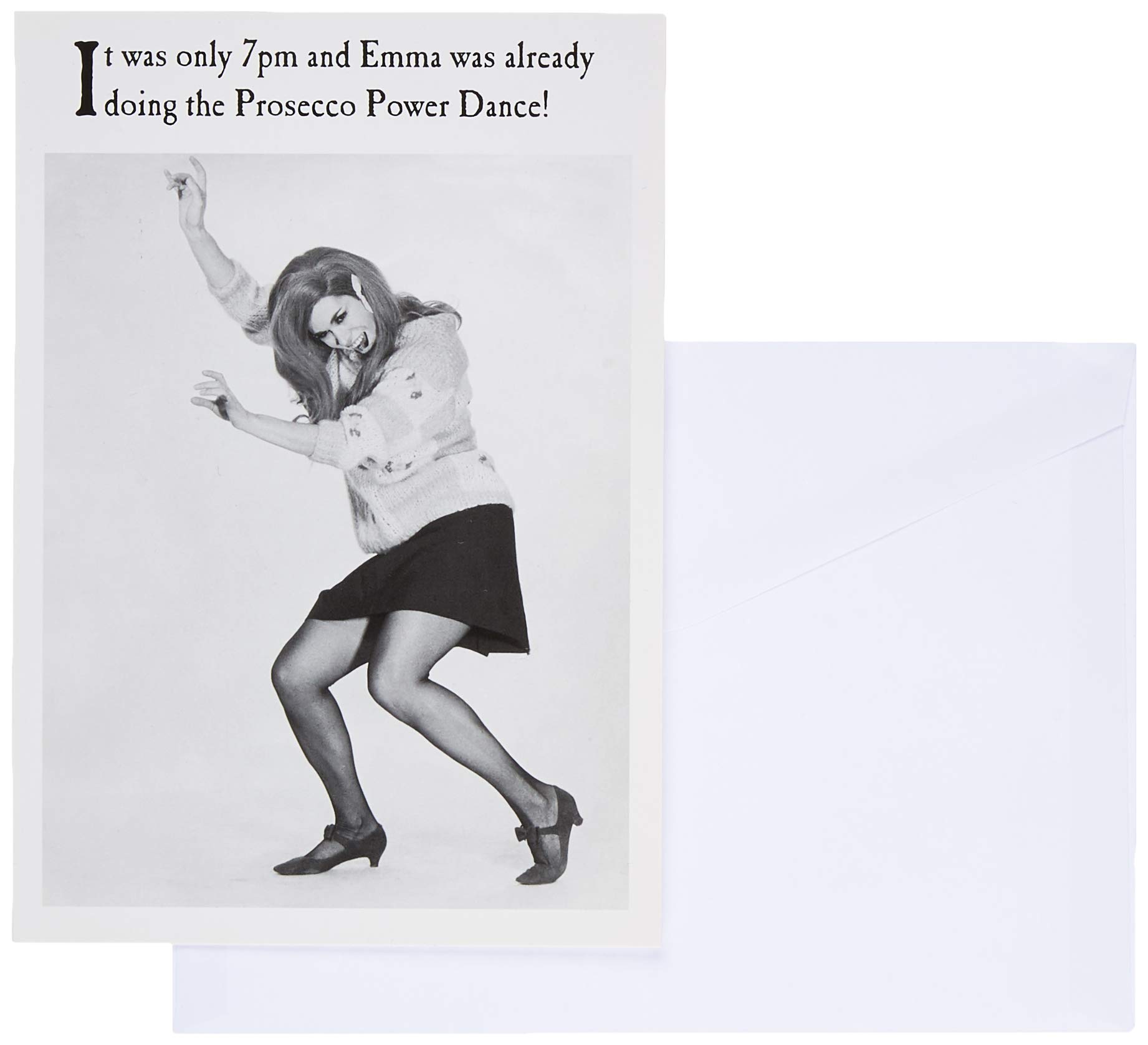 Birthday Card For Her, Funny Birthday Card Female, Funny Birthday Card For Her, Birthday Greeting Card, Power, Birthday, Greetings Card, 124x176mm, Prosecco Card