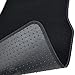 BDK Purple White Butterfly Design Carpet Car Floor Mats for Auto Van Truck SUV-4 Pieces Front & Rear Full Set with Rubber Backing-Universal Fit (MT-509-PP)