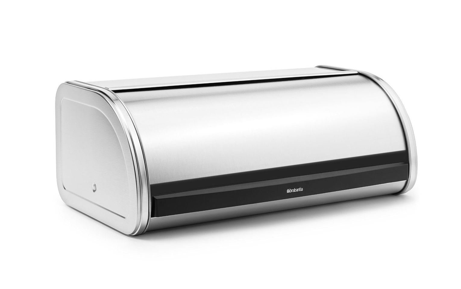 Brabantia Roll Top Bread Bin - Matt Steel, 348921