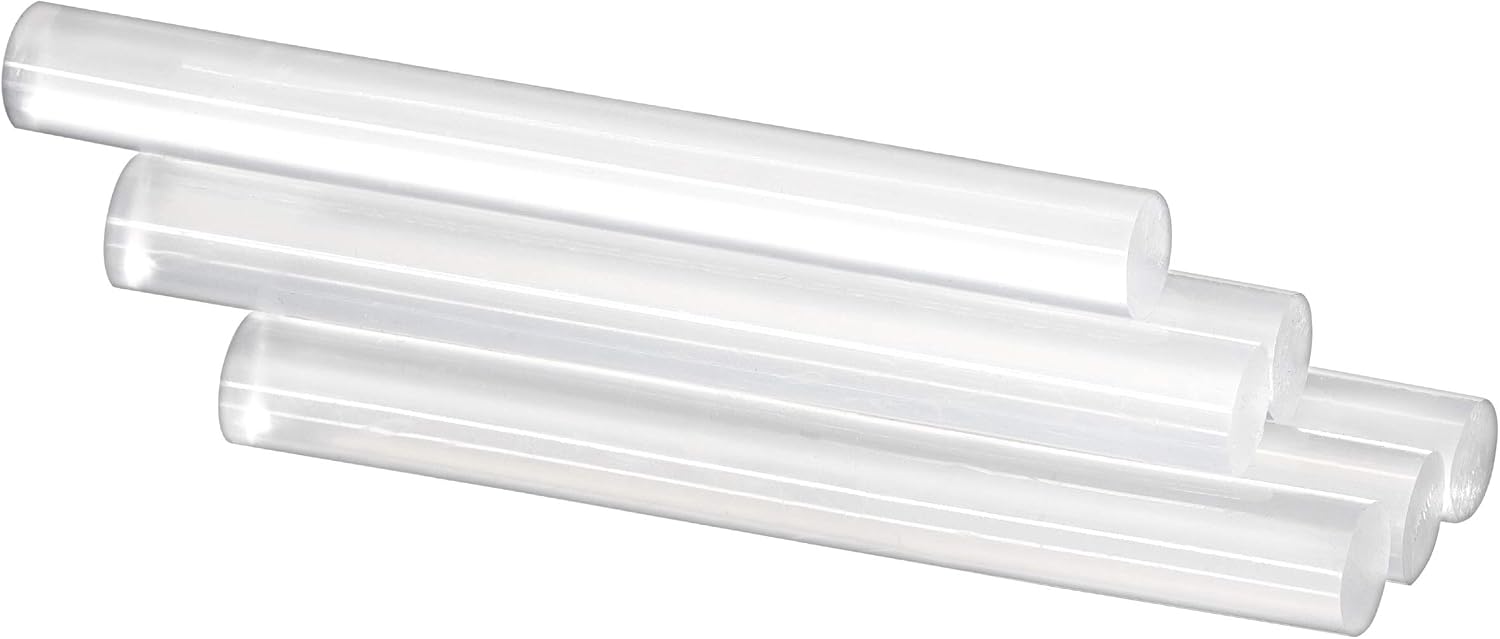 kwb KWB, Clear, 539006 Adhesive Sticks 11 x 100 mm for hot Glue Pistols 6 pcs, Transparent