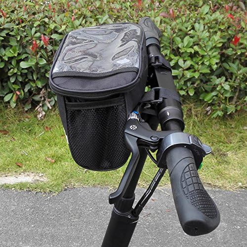 LWJgsa Electric Car Car Bag Fold Mountain Bike Bag All Black