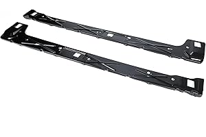 KUAFU Inner Rocker Panels Pair Compatible with 1999-2018 Chevy Silverado/GMC Sierra Extended Cab Electrophoresis Steel Replac