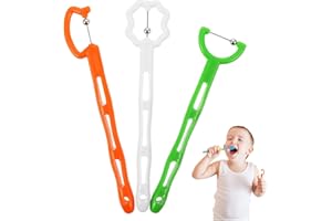 3Pcs Tongue Stabilizing Device Reusable Portable Safe Plastic Oral Motor Therapy Tools for Jaw and Tongue Training.