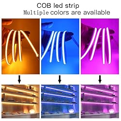 XUNATA COB LED Strip Lights, 1m/3.3ft