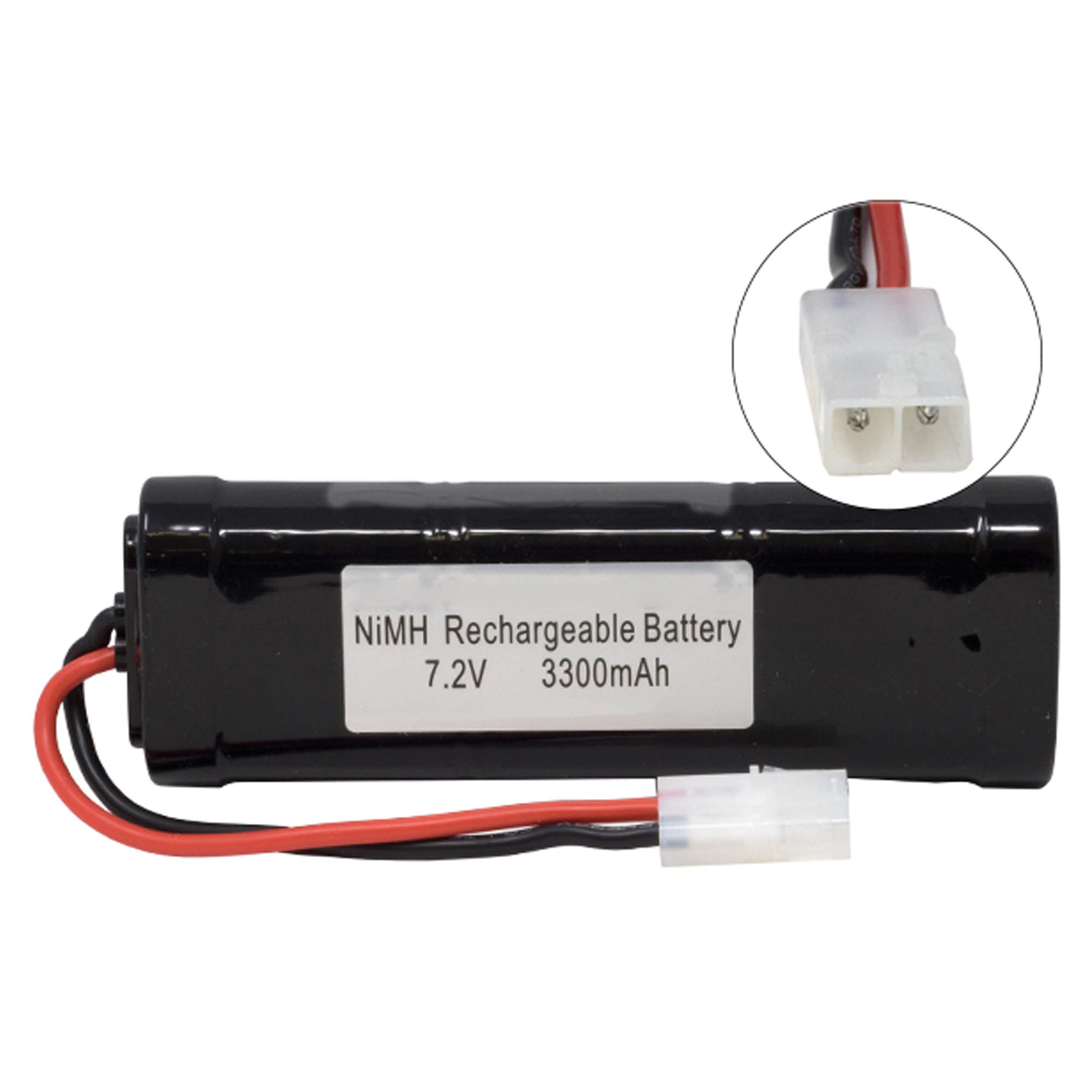 7.2 Volt NiMH Battery Pack (3300 mAh) with Tamiya Connector