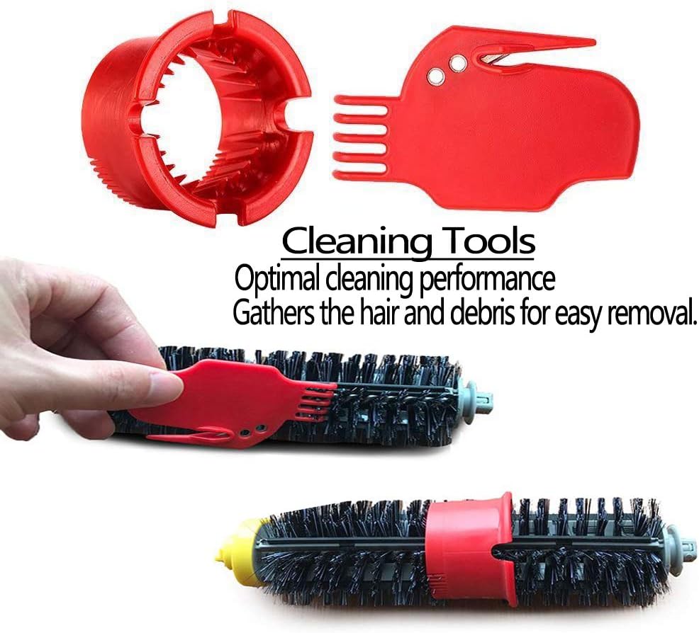 Replacement Brush Filter Kit For iRobot Roomba 600 Series 620 630 650