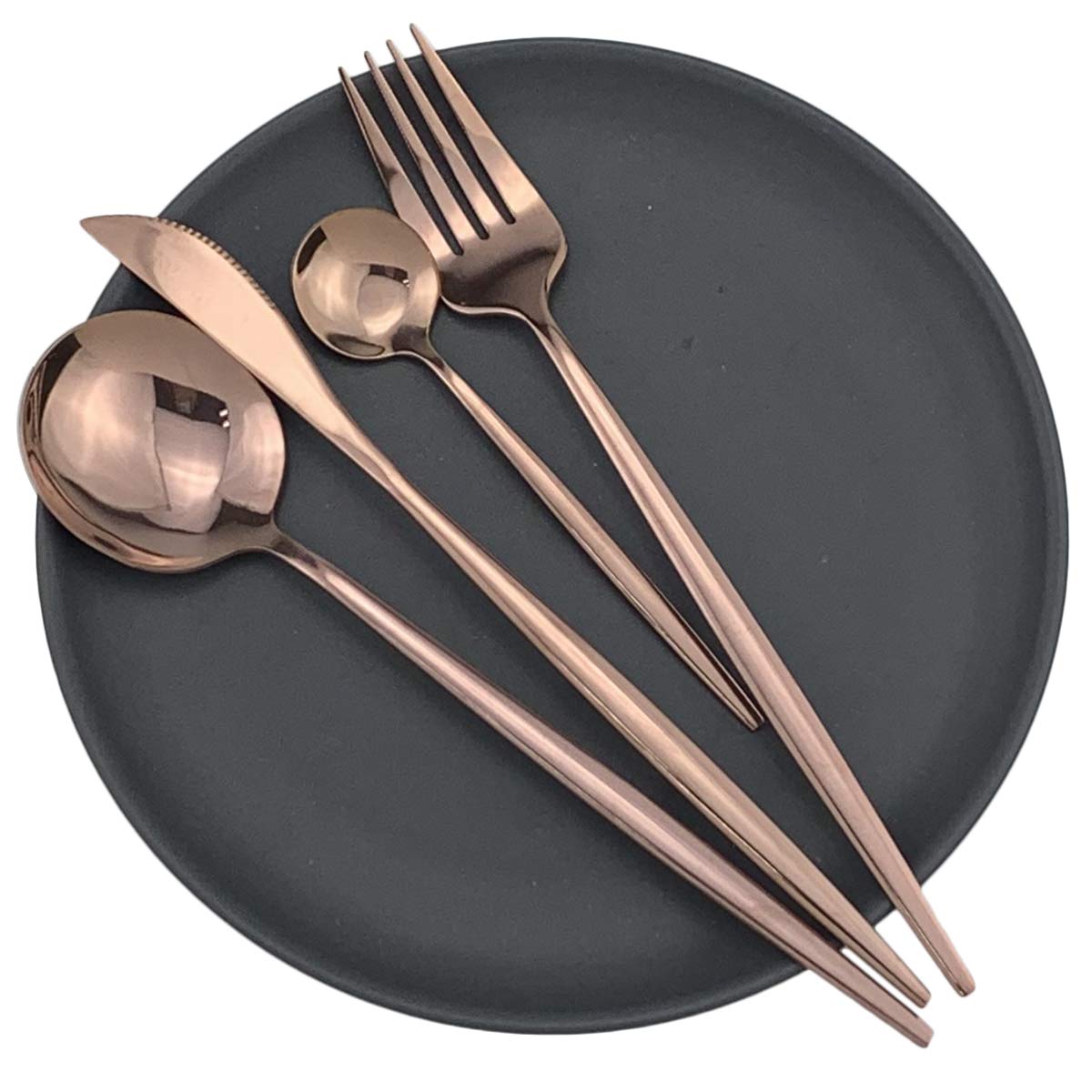 Gugrida 40-Piece Silverware Set 18/10 Stainless