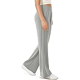 ODODOS Women's Modal Soft Mini Flared Pants with Pockets High Waist Pull-On Casual Lounge Pants-29/31" Inseam