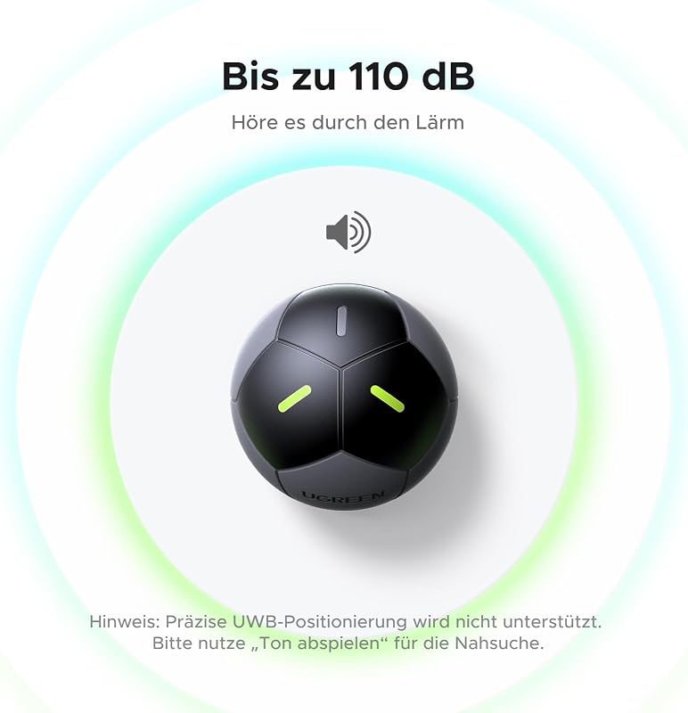FineTrack 2 Fußball Tracker kompatibel mit Apple Find My (nur iOS)