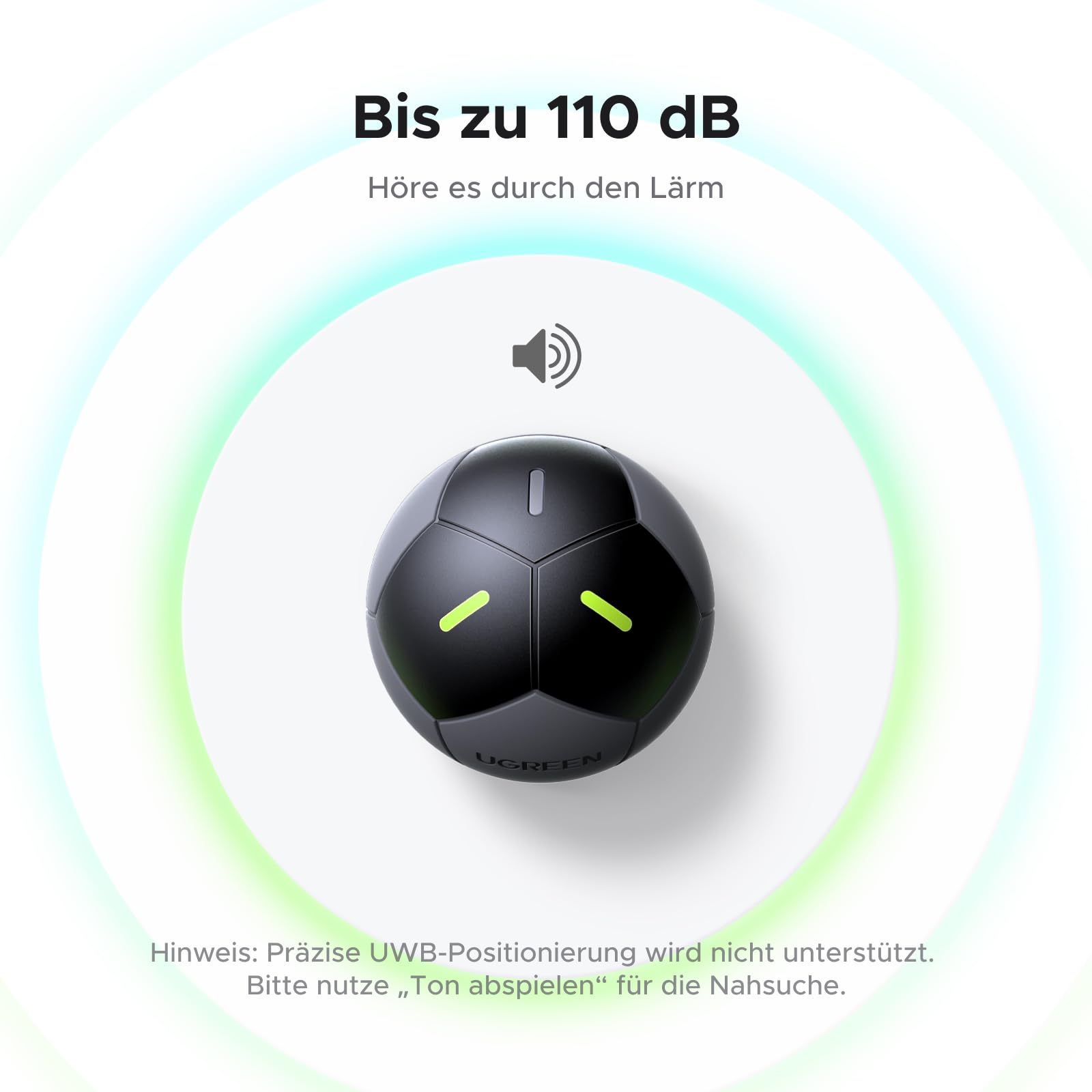 UGREEN FineTrack 2 Fußball Tracker kompatibel mit Apple Find My (nur iOS) 3