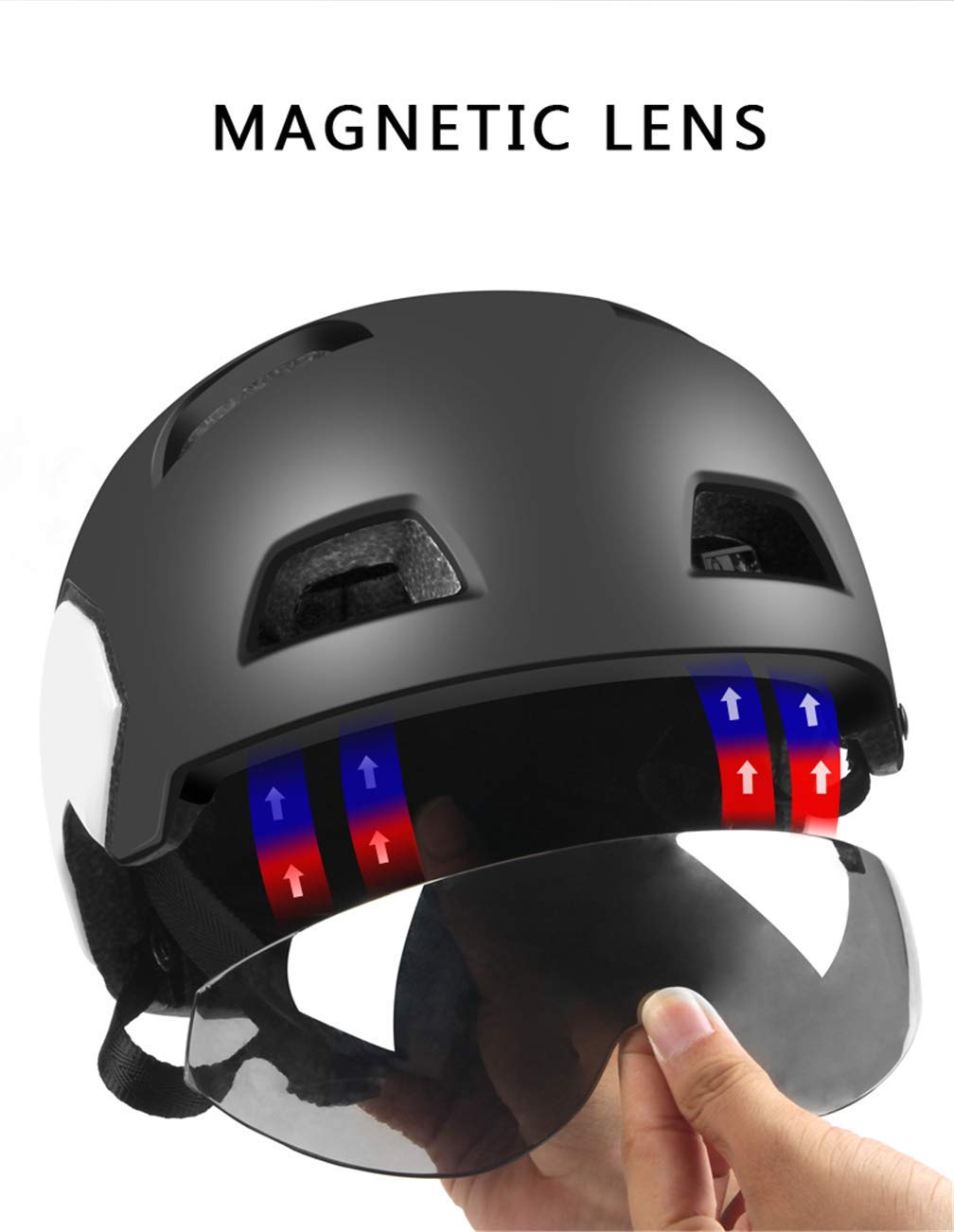 未使用品 サイクリング自転車用ヘルメット B07mft7t9k スポーツ用保護ヘルメット サイクリングヘルメット 男性と女性の近視ゴーグル1マウンテンバイクロードバイクヘルメット自転車用品 兜飾り Glaffitte Com Br