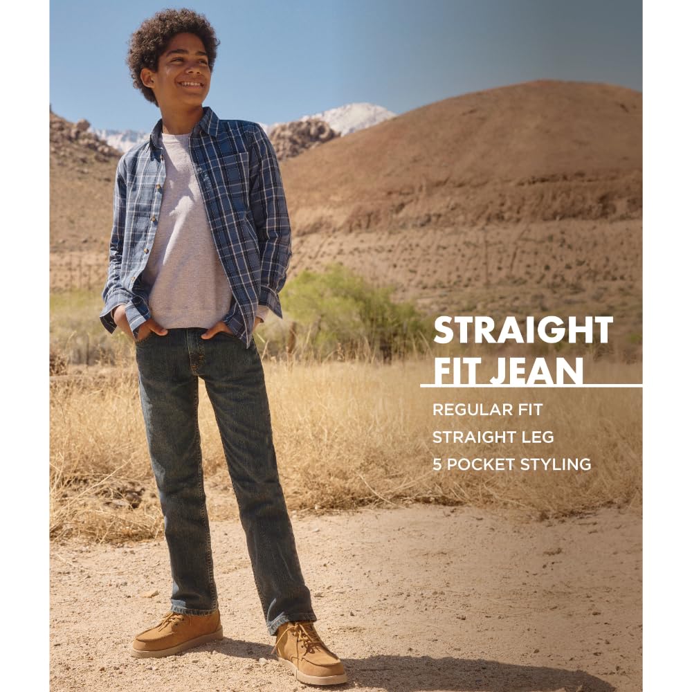 Wrangler Authentics Boys Straight Fit Jean