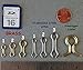 Brass Sinker Eyes - Eyelets for Lead Weight Molds (Size #1, 1000 Pieces)