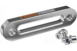 MotoAlliance VIPER ATV/UTV Wide Spool Aluminum Hawse Fairlead 6 inch bolt pattern