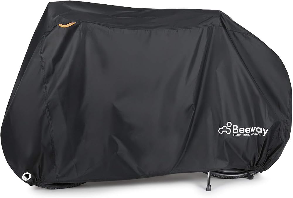 BEEWAY Bike Cover Waterproof 210T Nylon PU Coating Fits Up to 29 inches