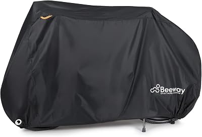 BEEWAY Bike Cover Waterproof 210T Nylon PU Coating Fits Up to 29 inches