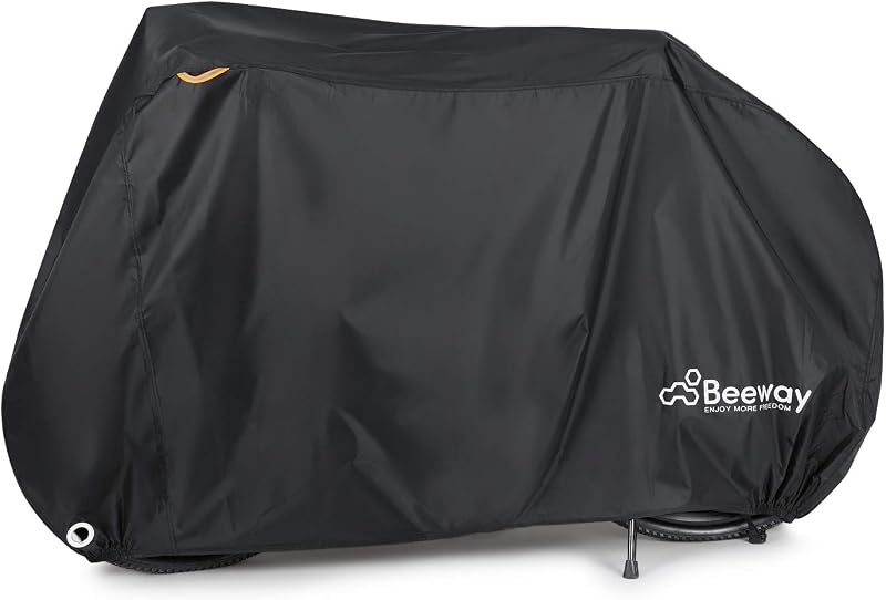 BEEWAY Bike Cover Waterproof 210T Nylon PU Coating Fits Up to 29 inches
