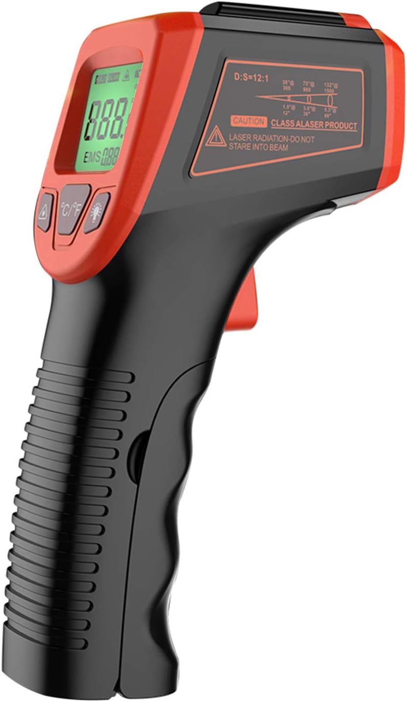 Pedkit Infrared Thermometer, NonContact Digital Laser Temperature Gun