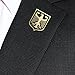GERMANY EAGLE COAT OF ARMS GERMAN CREST GOLD PLATED PREMIUM LAPEL PIN GIFT BOX DEUTSCHLAND BUNDESADLER