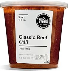 Whole Foods Market, Classic Beef Chili With Beans, 24 Ounce