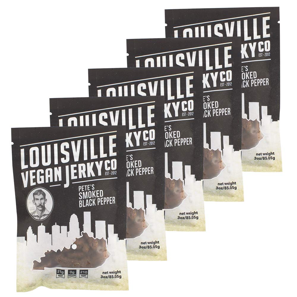 Louisville Vegan Jerky Maple Bacon, Vegetarian & Vegan
