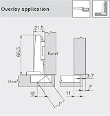 Blum Clip Top BLUMOTION 110° 35mm Cup Hinge 2 Pack 71MB3550 Austria view 2
