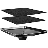 17892 Transmission Drain Pan for Lisle Oil Drains - 2Pcs 22'' Oil Drain Pad | Splash Pad,Large Fluid Catch Pan Square Oil Drain Pan Fits Many Different Funnels Keep Floor Clean