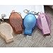 ROOS Portable and Folding Stainless Steel Spoon and Box with Key ring Pack of 4