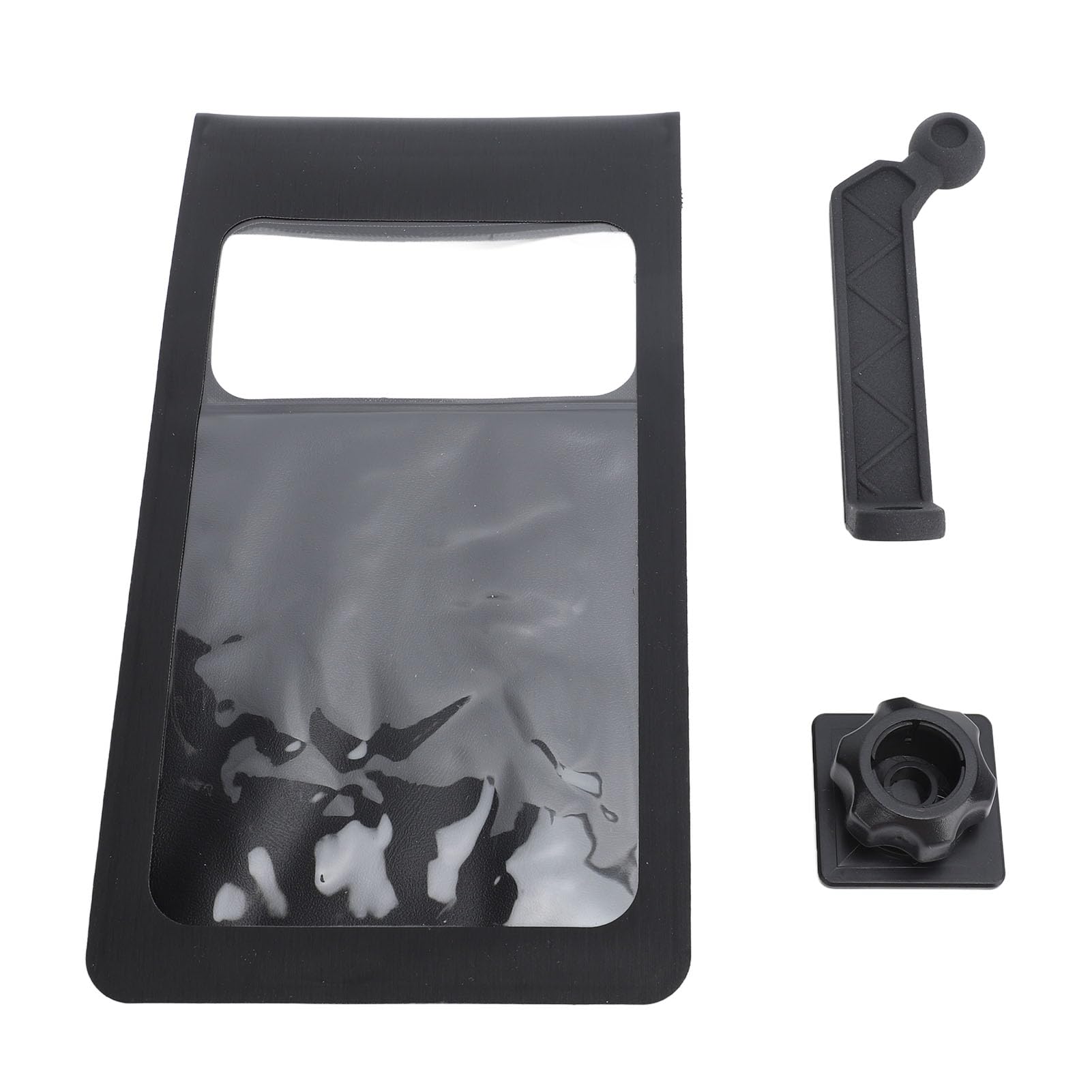 SUNGOOYUE Motorcycle Rear View Mirror Phone Holder Bag Waterproof Motorcycle Mobile Phone Holder Bag for Outdoor Cycling