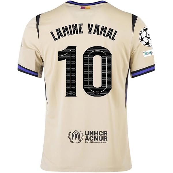 Lamine Yamal アウェイタオル】Barcelona 2024-25 Lamine Yamal Away