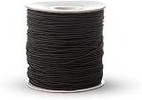 Realm Elastic Cord Black White 1mm 1.5mm 2mm 3mm Jewellery Stringing view 7