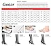 Guoar Women's Stiletto Big Size Shoes Pointed Toe Ladies Solid Pumps for Work Place Dress Party