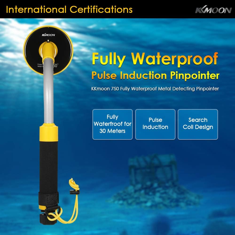 BuyWeek Onderwater Metaaldetector, Pinpointer Treasure Hunter Finder Draagbare Impulsinductie Metaaldetectoren BuyWeek Onderwater Metaaldetector, Pinpointer Treasure Hunter Finder Draagbare Impulsinductie Metaaldetectoren