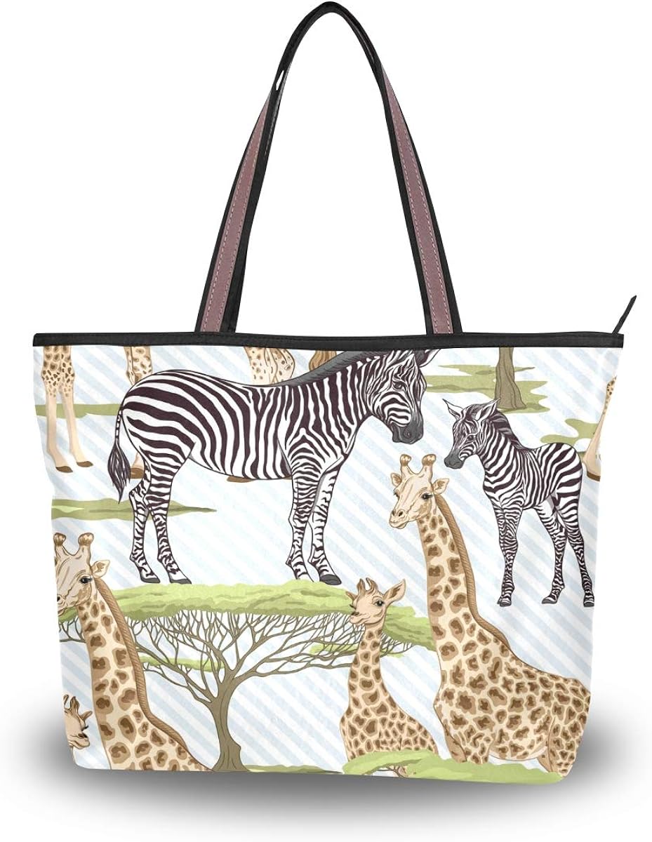 giraffe tote bag