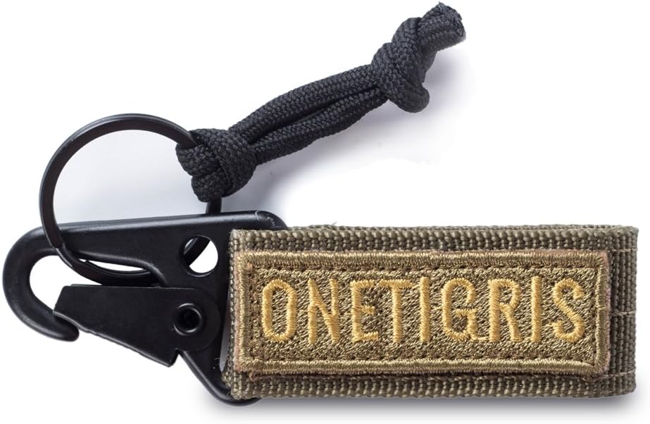 Nylon  Standard Key Ring Holder Tactical Key Chain Quick