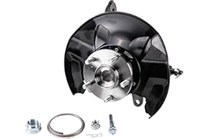 TRQ Front Left Steering Knuckle Assembly Driver Side Compatible with 2013-2017 Honda Accord