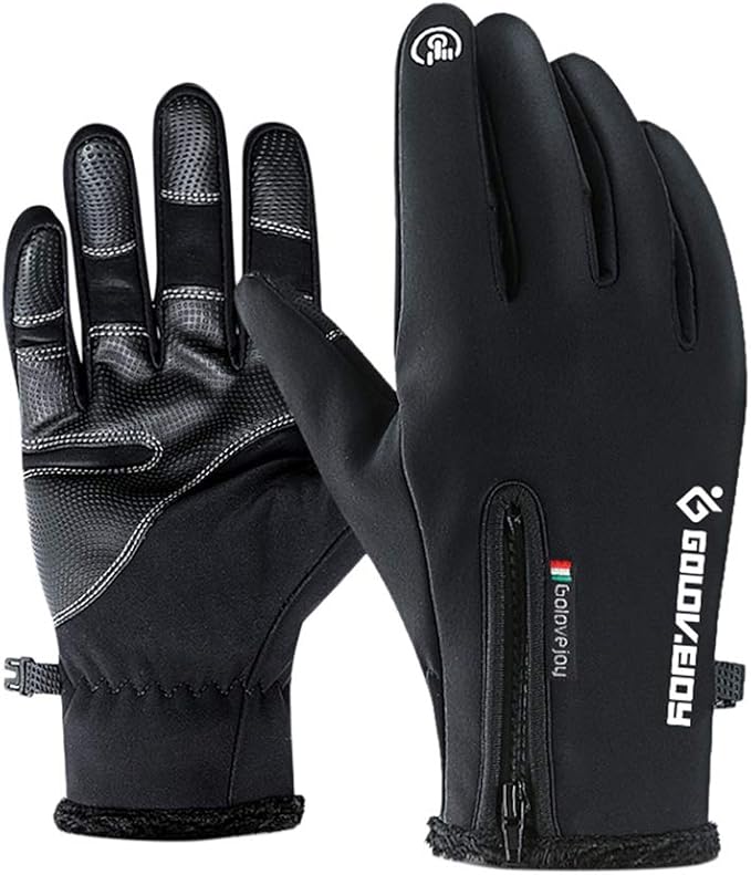 WINOMO Cycling Gloves Touching Screen Gloves Waterproof Warm Gloves Cycling Running Climbing 