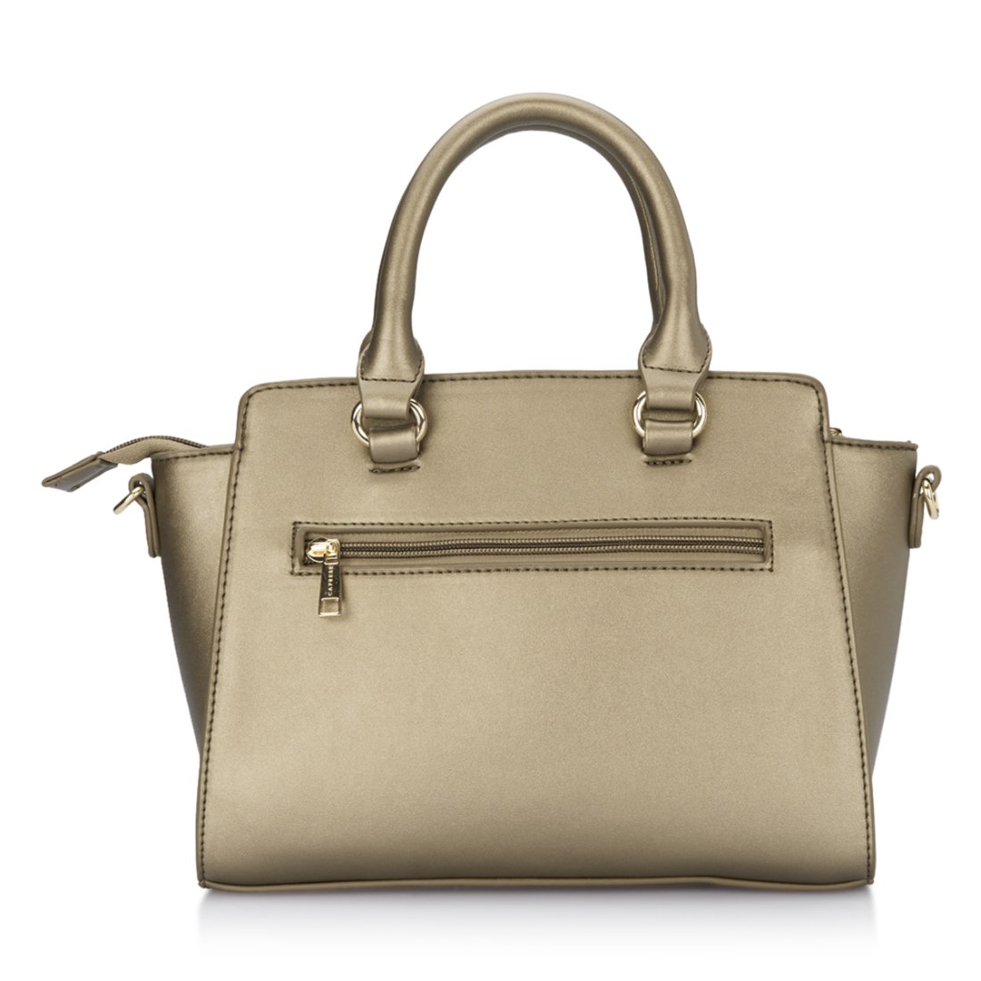 caprese jena women's satchel (dull gold) ()