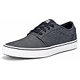 Shoes for Crews Merlin, Men's, Women's, Unisex Slip Resistant Food Service Work Sneakers, Water Resistant, Canvas, Black Or Grey