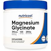 Nutricost Magnesium Glycinate Powder (250 Grams) (Unflavored)