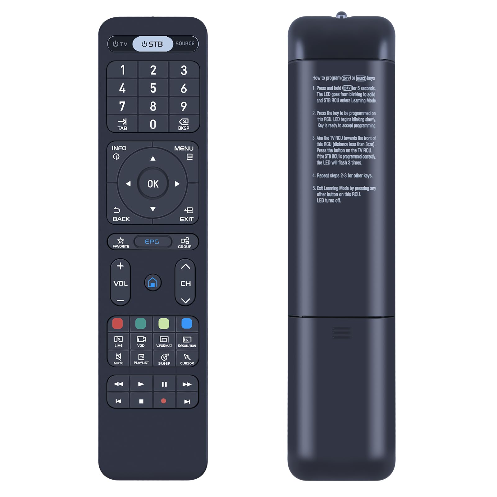Photo 1 of New Replace Remote Control fit for for Formuler Z8 / Z7+ / Z7+ 5G / ZX/ZX 5G / Z Prime FOR0095 Icone Openbox as4k CI?as4k CIpro 02F9