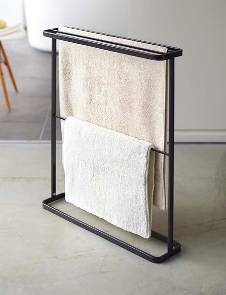 Colgador de toallas de pie | Toallas de baño y de playa de calidad