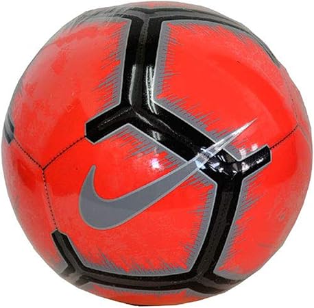 red nike soccer ball